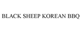 BLACK SHEEP KOREAN BBQ trademark