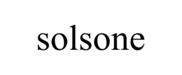SOLSONE trademark