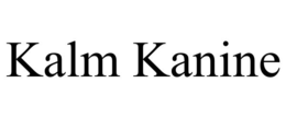 KALM KANINE trademark