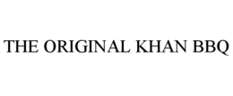 THE ORIGINAL KHAN BBQ trademark