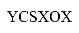 YCSXOX trademark
