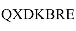 QXDKBRE trademark
