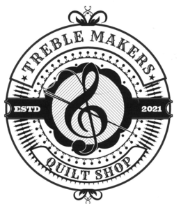 TREBLE ESTD QUILT SHOP 2021 MAKERS trademark