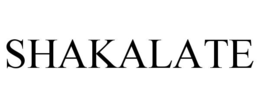 SHAKALATE trademark