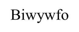 BIWYWFO trademark