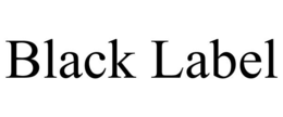 BLACK LABEL trademark