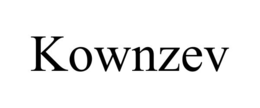 KOWNZEV trademark