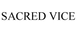 SACRED VICE trademark