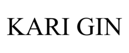 KARI GIN trademark