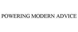 POWERING MODERN ADVICE trademark