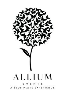 ALLIUM EVENTS A BLUE PLATE EXPERIENCE trademark