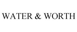 WATER & WORTH trademark