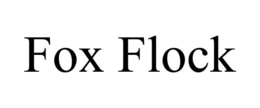 FOX FLOCK trademark