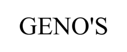 GENO'S trademark
