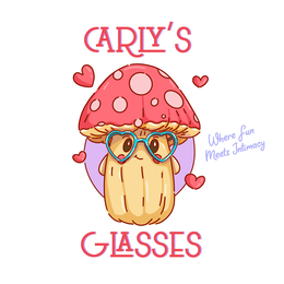 CARLY'S GLASSES WHERE FUN MEETS INTIMACY trademark