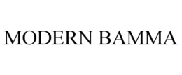 MODERN BAMMA trademark