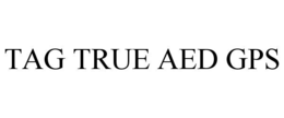 TAG TRUE AED GPS trademark