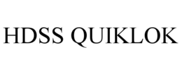 HDSS QUIKLOK trademark