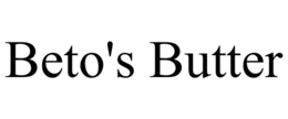 BETO'S BUTTER trademark