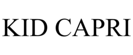 KID CAPRI trademark