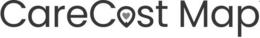 WORDS CARECOST MAP WITH AN INVERTED DROPLET IN PLACE OF "O" AND INSIDE THE INVERTED DROPLET IS A HEART. trademark