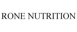 RONE NUTRITION trademark