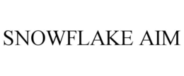 SNOWFLAKE AIM trademark