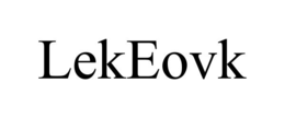 LEKEOVK trademark