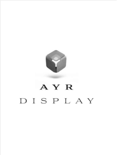 AYR DISPLAY trademark