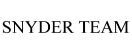 SNYDER TEAM trademark