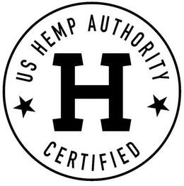 US HEMP AUTHORITY H CERTIFIED trademark