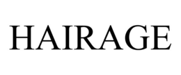 HAIRAGE trademark