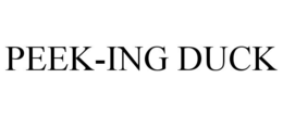 PEEK-ING DUCK trademark