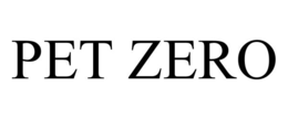 PET ZERO trademark