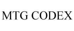 MTG CODEX trademark