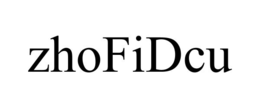 ZHOFIDCU trademark