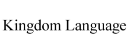 KINGDOM LANGUAGE trademark