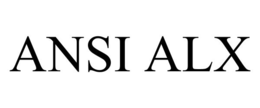 ANSI ALX trademark