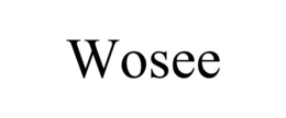WOSEE trademark
