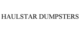 HAULSTAR DUMPSTERS trademark