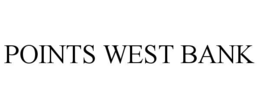 POINTS WEST BANK trademark