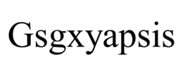 GSGXYAPSIS trademark