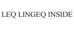 LEQ LINGEQ INSIDE trademark