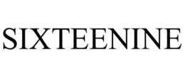 SIXTEENINE trademark