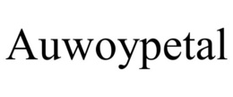 AUWOYPETAL trademark