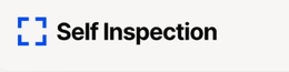 SELF INSPECTION trademark