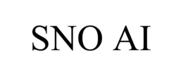 SNO AI trademark