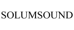 SOLUMSOUND trademark