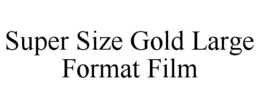 SUPER SIZE GOLD LARGE FORMAT FILM trademark