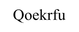 QOEKRFU trademark